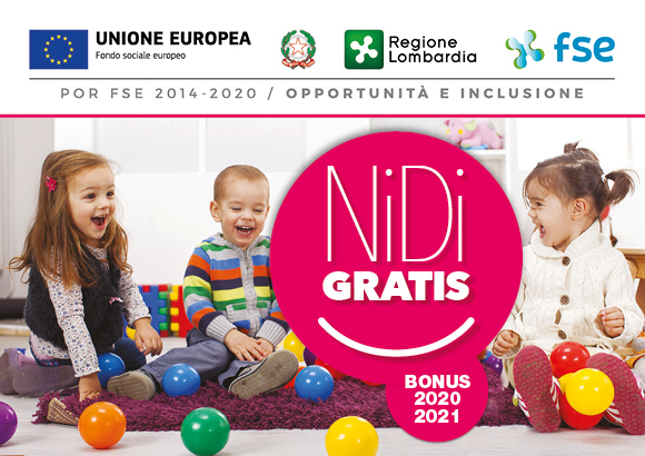 nidi gratis 2020-2021 - dal 12 ottobre 2020  adesione delle famiglie